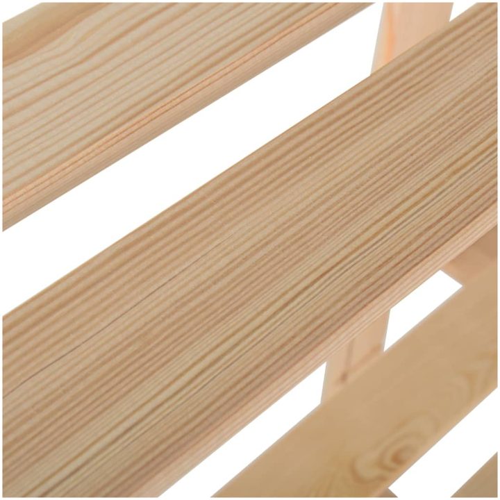 Lagerhylla 3 hyllplan massiv furu vidaXL 60 x 28.5 x 90 cm – bild 4
