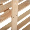 Lagerhylla 5 hyllplan massivt granträ vidaXL 170 x 28.5 x 170 cm – miniatyr 4