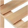 Lagerhylla 5 hyllplan massivt granträ vidaXL 170 x 28.5 x 170 cm – miniatyr 5