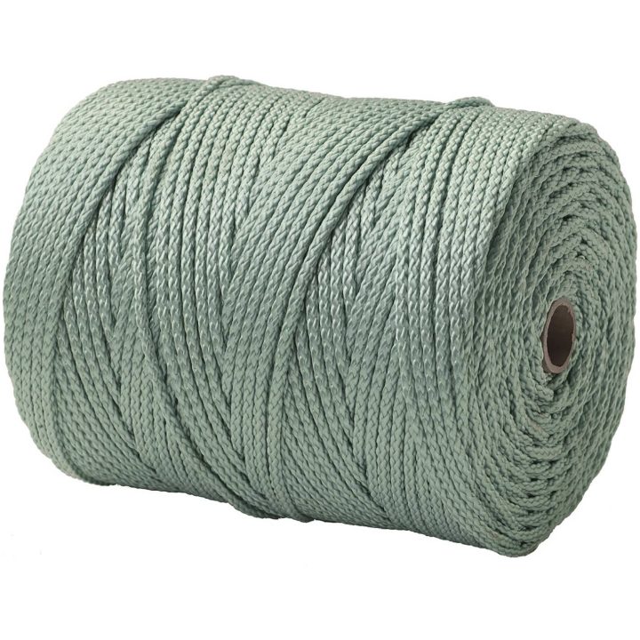 Lagnings- och Monteringsgarn Flätad Polypropylen POLY LAGNINGSGARN PP 4MM GRÖN – bild 2