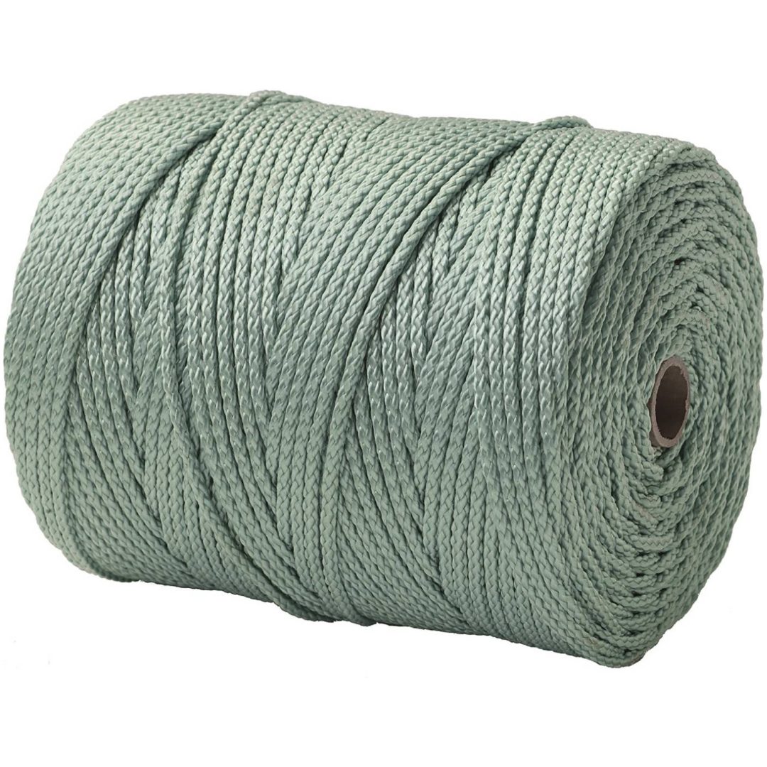 Lagnings- och Monteringsgarn Flätad Polypropylen POLY LAGNINGSGARN PP 4MM GRÖN