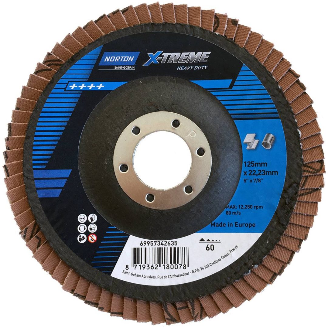 Lamellrondell X-treme HD Reduced NORTON LAMELLRONDELL 125 K40 XTREDUCE