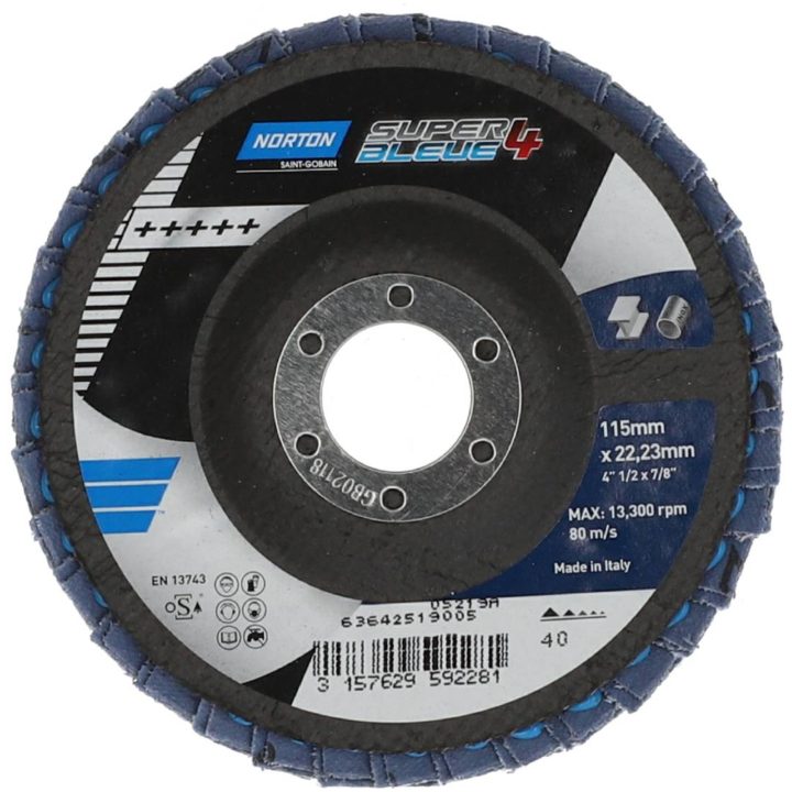 Lamellrondeller Super Bleue 4 NORTON LAMELLRONDELL 115 K40 KO SB4 – bild 2