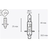 Lampa 12v V PARTS