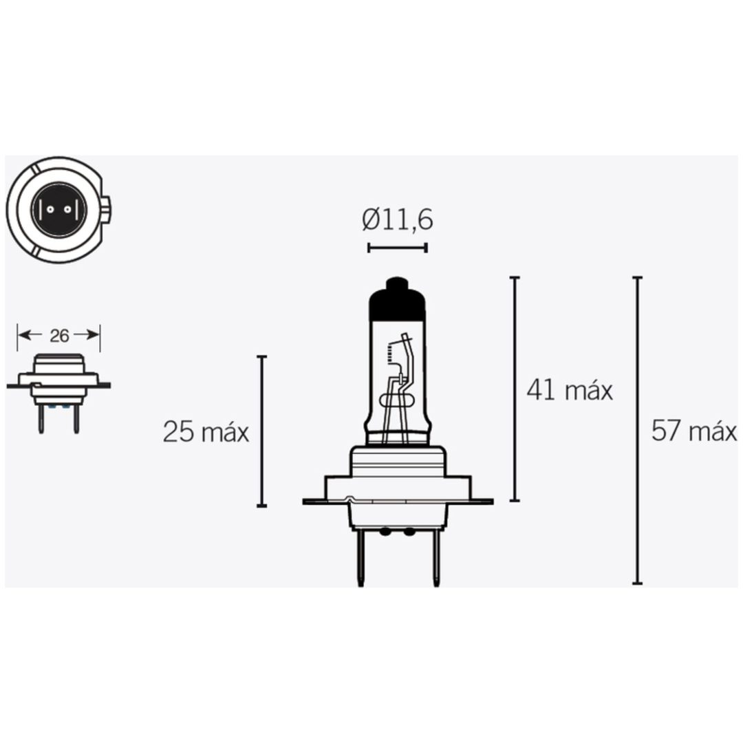 Lampa 12v V PARTS