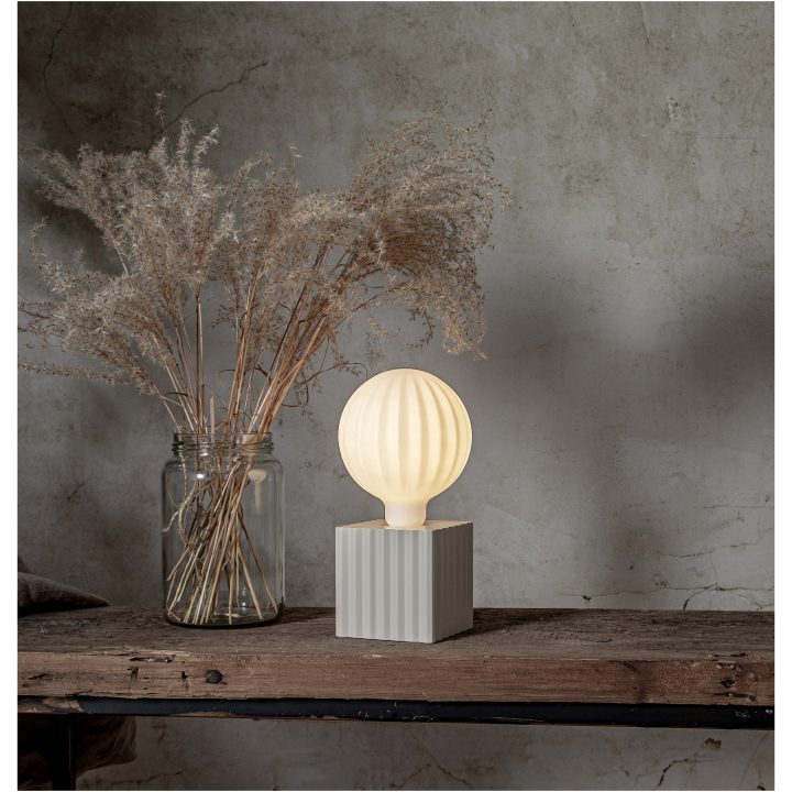 Lampfot E27 Box Beige Star Trading – bild 12