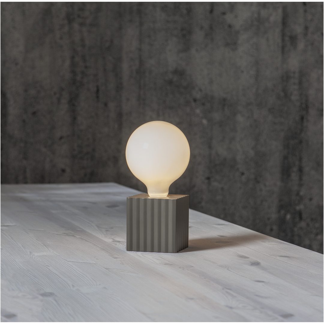 Lampfot E27 Box Brun Star Trading – bild 6