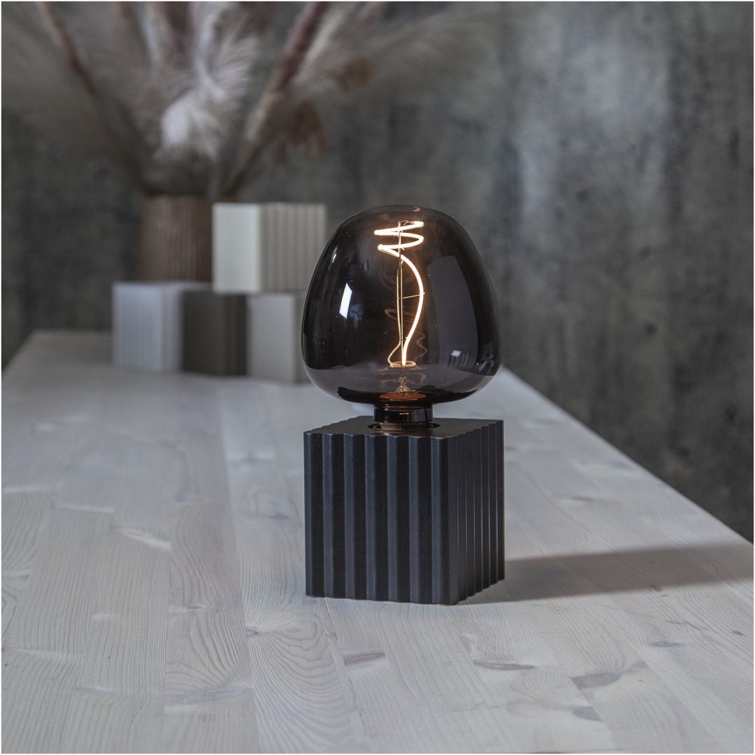 Lampfot E27 Box Svart Star Trading – bild 12