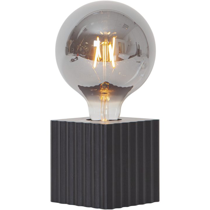 Lampfot E27 Box Svart Star Trading – bild 9