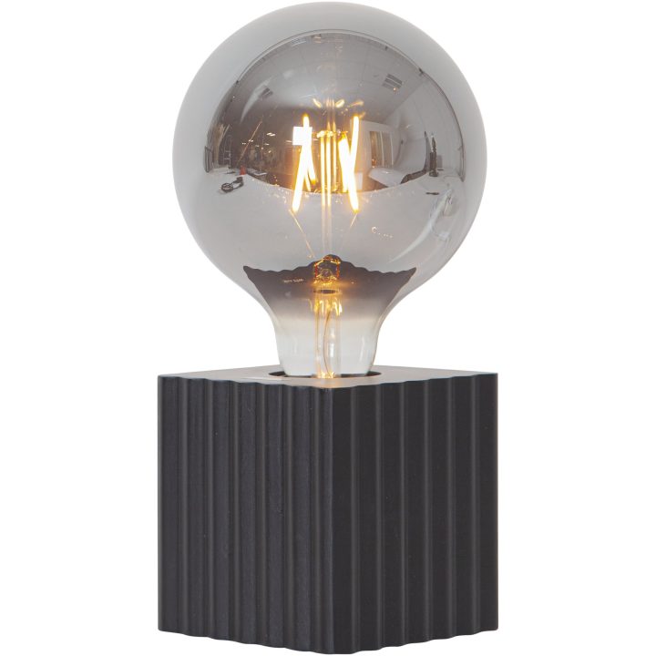 Lampfot E27 Box Svart Star Trading – bild 7