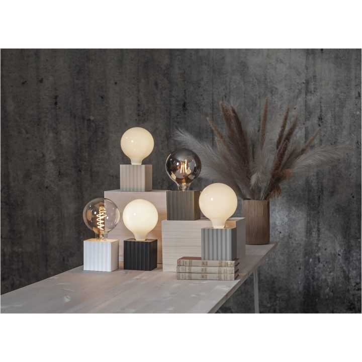 Lampfot E27 Box Svart Star Trading – bild 5