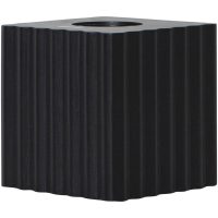 Lampfot E27 Box Svart Star Trading
