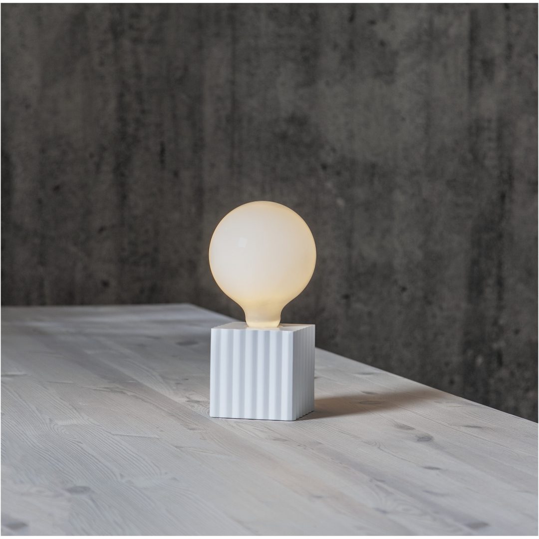 Lampfot E27 Box Vit Star Trading – bild 7
