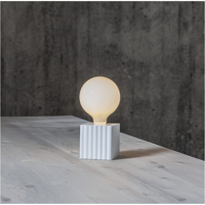 Lampfot E27 Box Vit Star Trading – bild 7