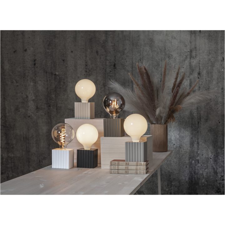 Lampfot E27 Box Vit Star Trading – bild 5