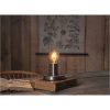 Lampfot E27 Glans Borstat stål Star Trading – miniatyr 2