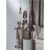 Lampfot E27 Glans Borstat stål Star Trading – miniatyr 8