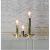 Lampfot E27 Glans Mässing Star Trading – miniatyr 35