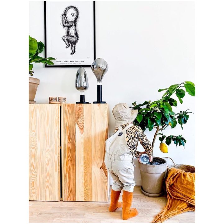 Lampfot E27 Glans Mässing Star Trading – bild 15