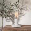 Lampfot E27 Glans Vit Star Trading – miniatyr 2
