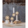 Lampfot E27 Glans Vit Star Trading – miniatyr 2