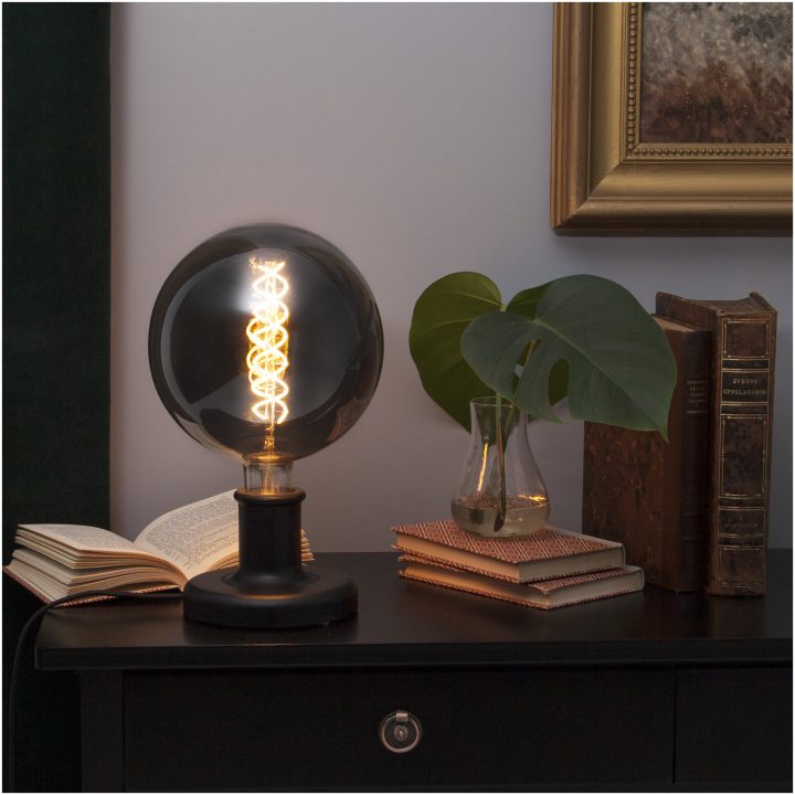 Lampfot E27 JoJo Svart Star Trading – bild 9