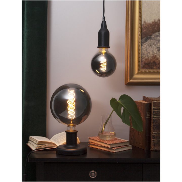 Lampfot E27 JoJo Svart Star Trading – bild 8