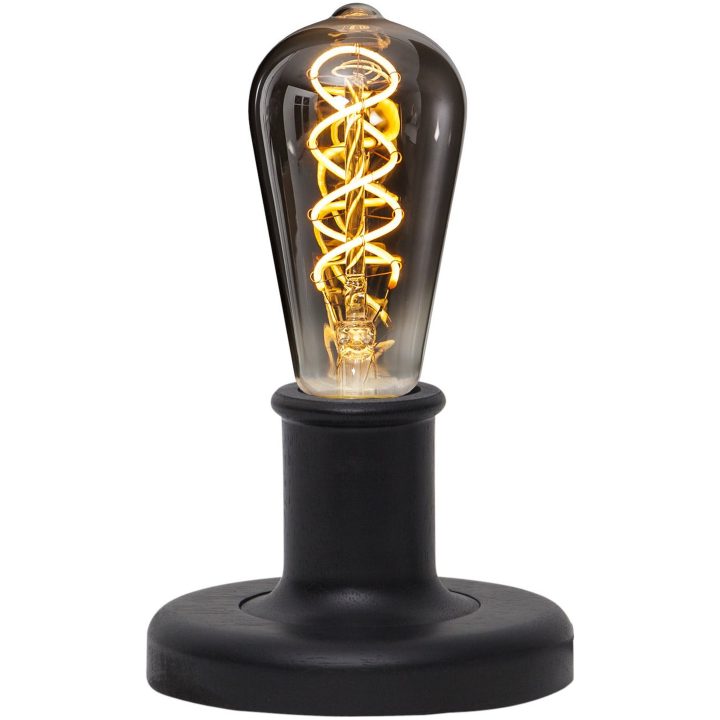 Lampfot E27 JoJo Svart Star Trading – bild 7