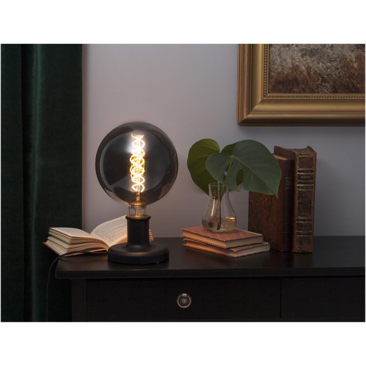 Lampfot E27 JoJo Svart Star Trading – bild 3