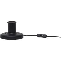 Lampfot E27 JoJo Svart Star Trading