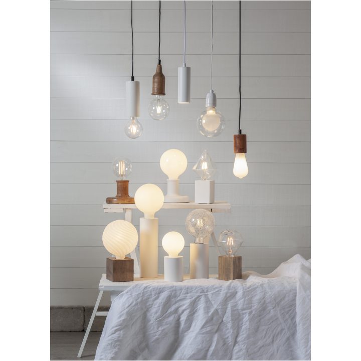 Lampfot E27 JoJo Vit Star Trading – bild 7