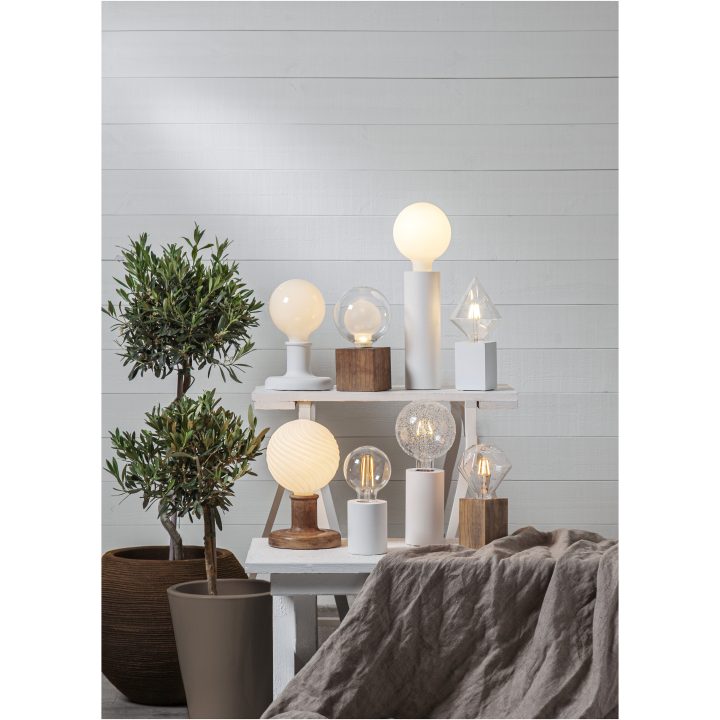 Lampfot E27 JoJo Vit Star Trading – bild 6
