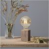 Lampfot E27 Lys Brun Star Trading – miniatyr 14