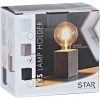 Lampfot E27 Lys Brun Star Trading – miniatyr 7
