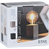 Lampfot E27 Lys Brun Star Trading – miniatyr 7