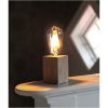 Lampfot E27 Lys Brun Star Trading – miniatyr 6