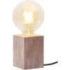 Lampfot E27 Lys Brun Star Trading – miniatyr 2