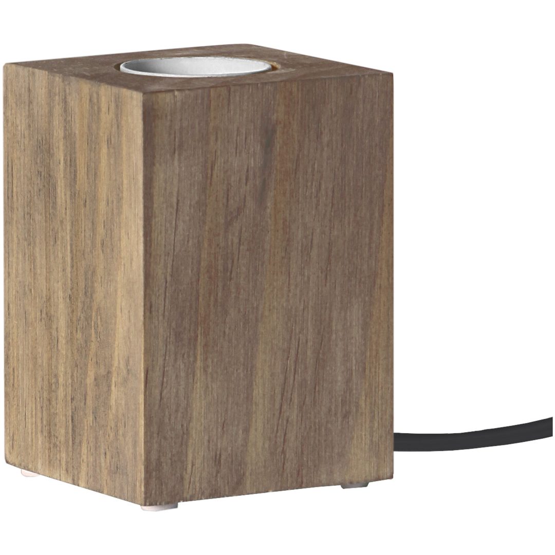 Lampfot E27 Lys Brun Star Trading