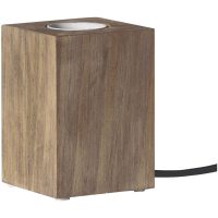 Lampfot E27 Lys Brun Star Trading