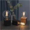 Lampfot E27 Lys Svart Star Trading – miniatyr 13