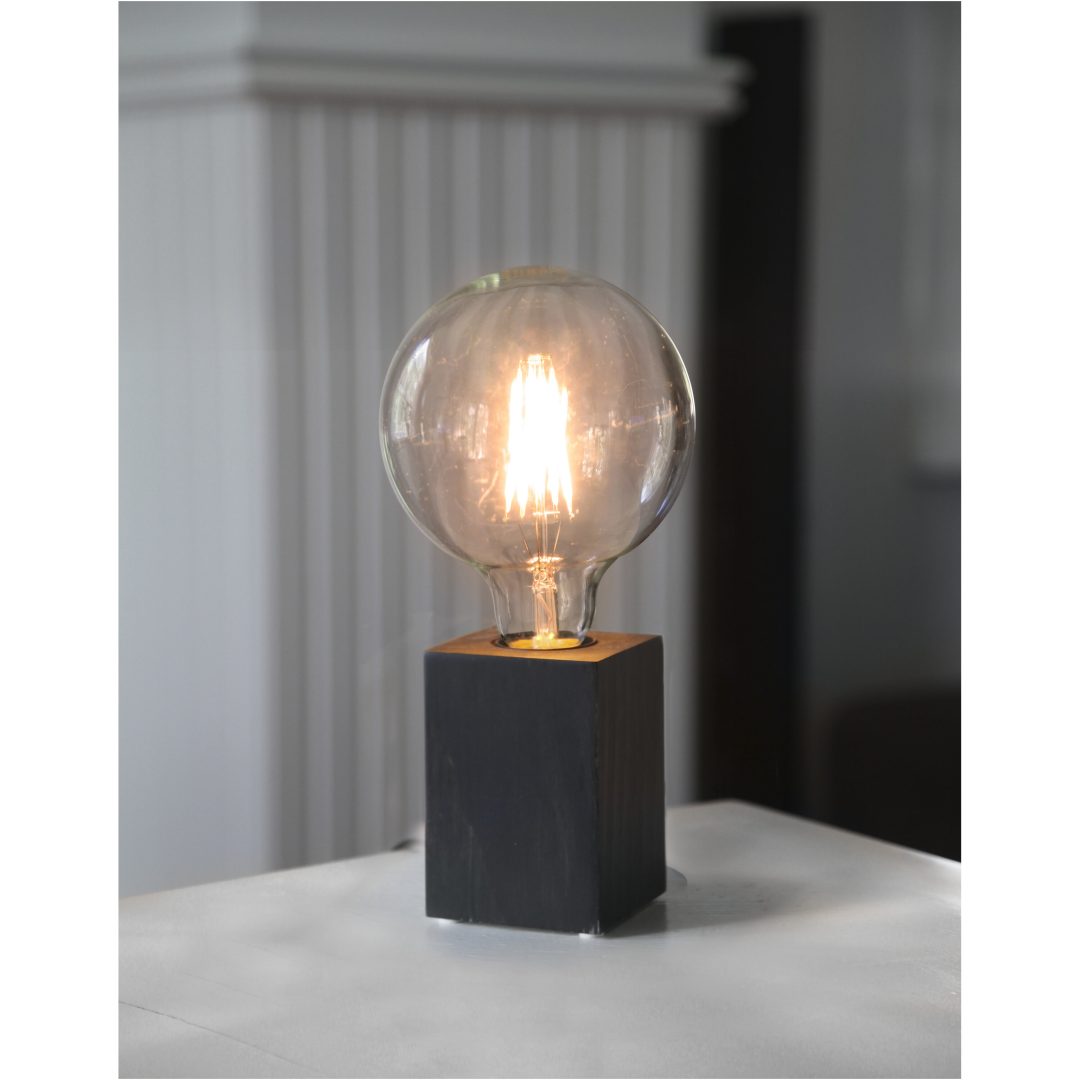 Lampfot E27 Lys Svart Star Trading – bild 8