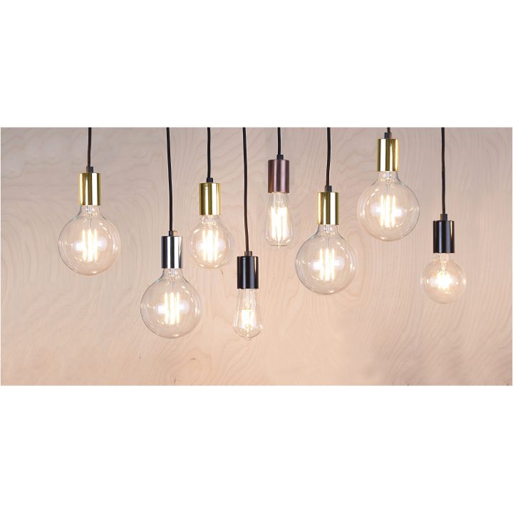 Lampfot E27 Lys Vit Star Trading – bild 9