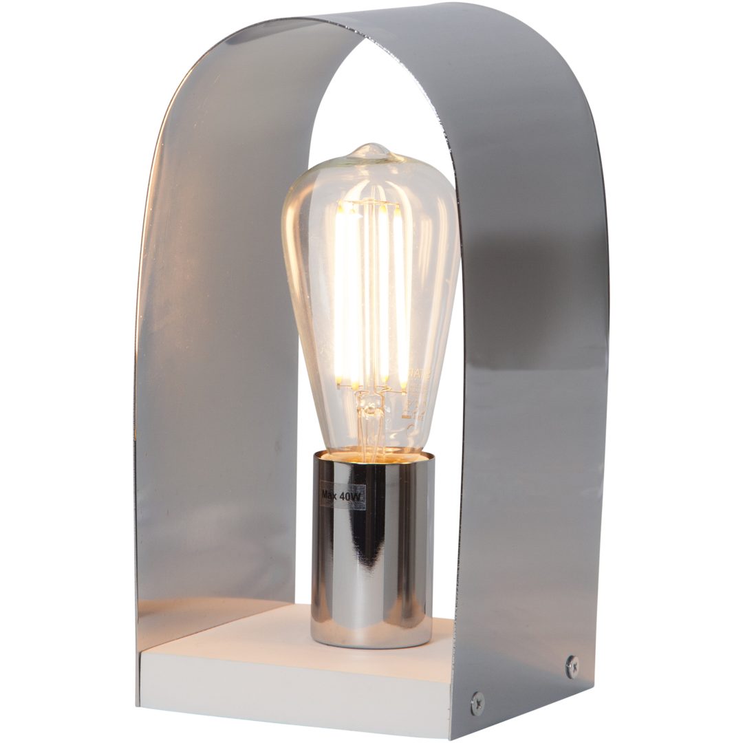 Lampfot E27 Nobel Krom Star Trading – bild 7