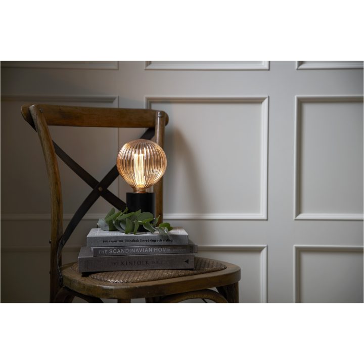 Lampfot E27 Tub Svart Star Trading – bild 24