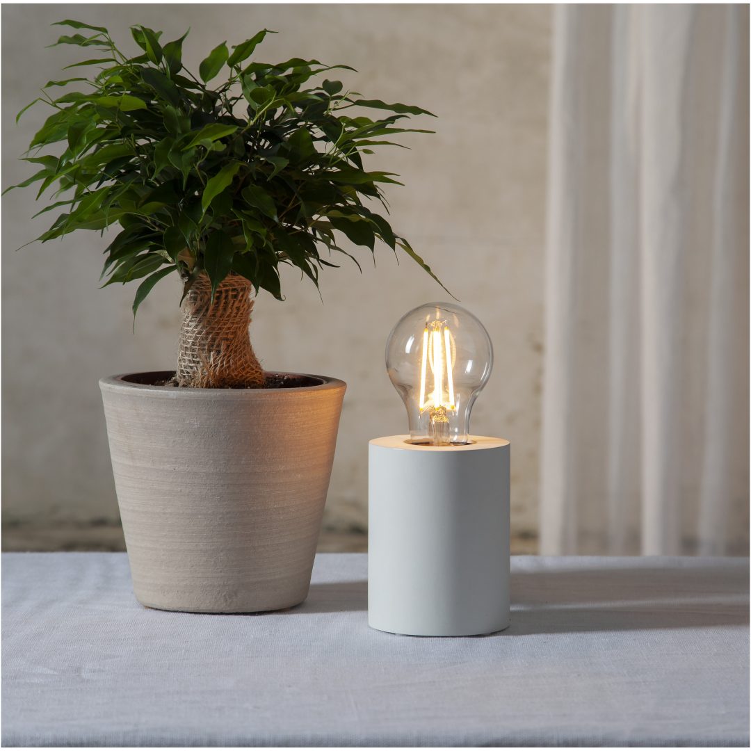 Lampfot E27 Tub Vit Star Trading – bild 23