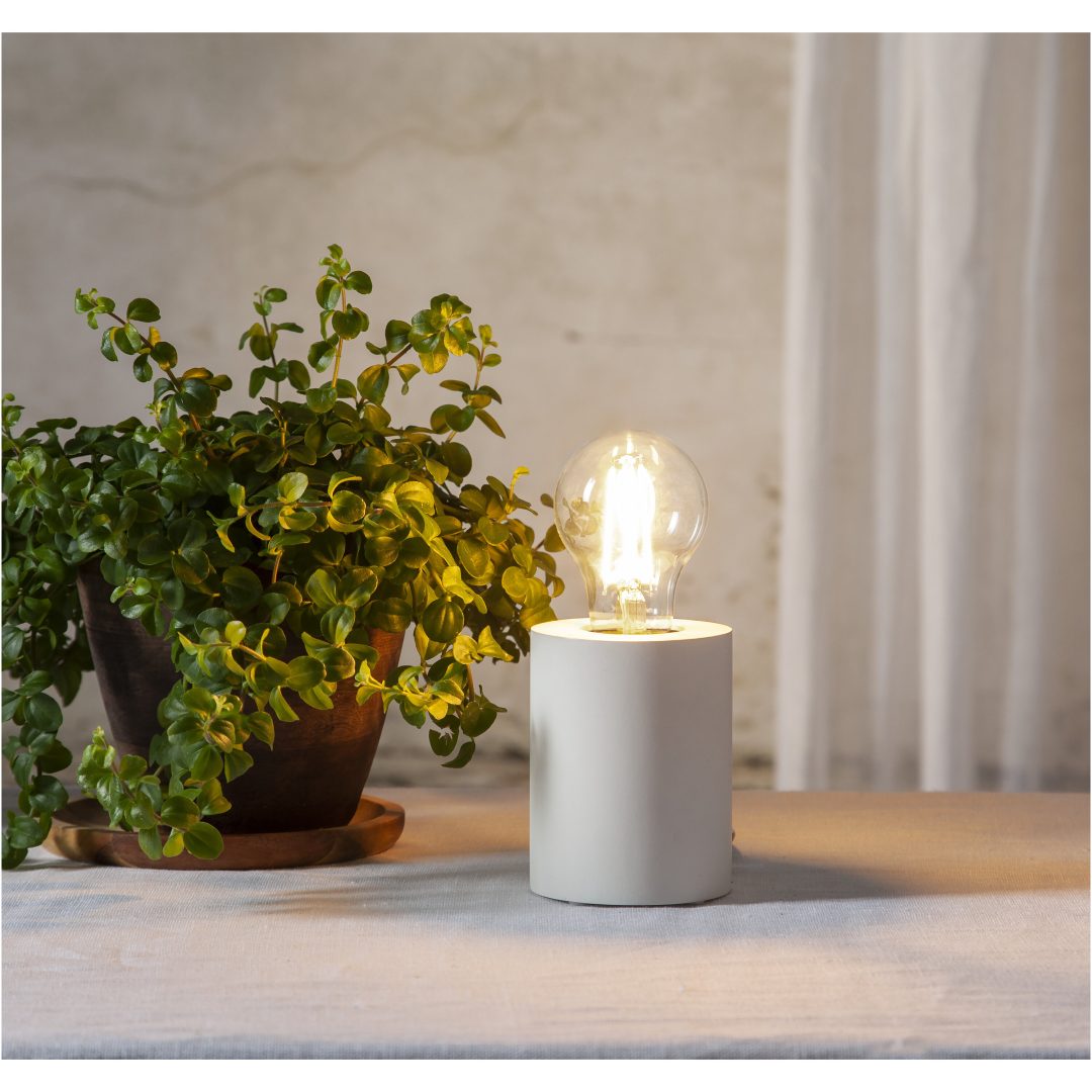 Lampfot E27 Tub Vit Star Trading – bild 14