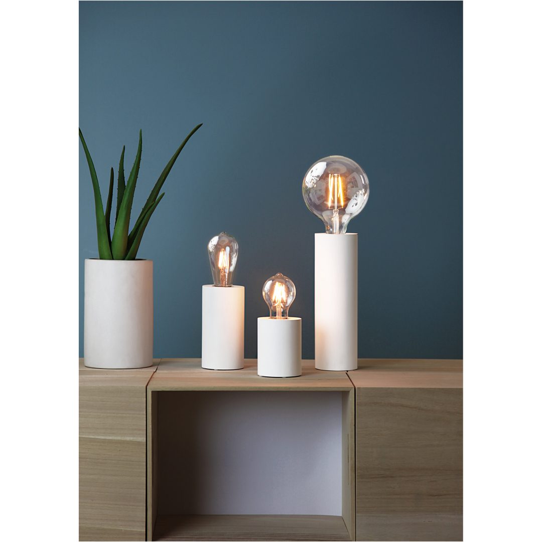 Lampfot E27 Tub Vit Star Trading – bild 10