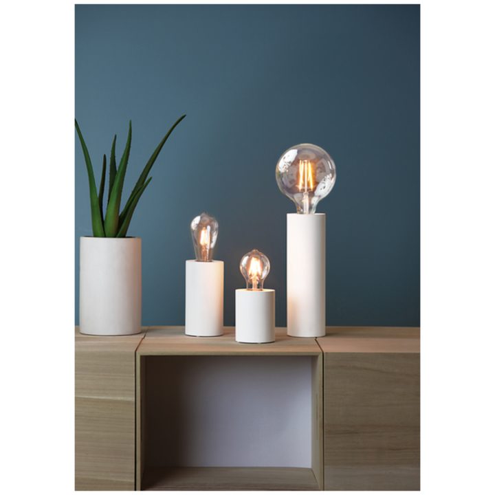 Lampfot E27 Tub Vit Star Trading – bild 9