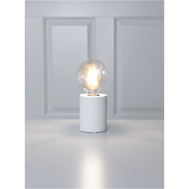 Lampfot E27 Tub Vit Star Trading – bild 5