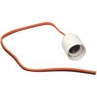 Lamphållare, E27, Med 0,5 m ledning (RKUB) MALMBERGS